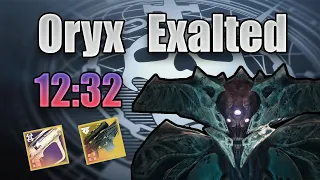 Pantheon "Oryx Exalted" in 12 Minutes! (12:32) World Record