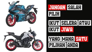 ANTARA YAMAHA R25 ATAU MT25