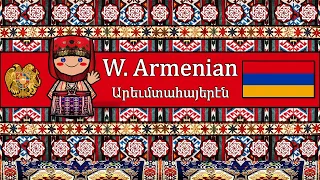 The Sound of the Western Armenian language / dialect (Numbers, Greetings, Words & The Parable)