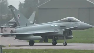 Part 1, Mass Launch 22x Typhoons at RAF Coningsby, 6th May 2023.