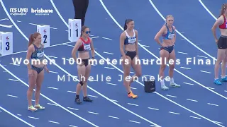 Michelle Jennekeㅣ2023 Australian Championships Women 100m hurdles