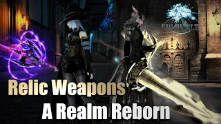 All Relic Weapons - A Realm Reborn (Final Stage)