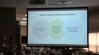 Dr. Josephine Kipgen presents, "Reproductive Politics in India: The Case of Sex-Selective Abortion"