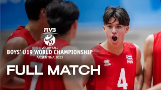 PUR🇵🇷 vs. KOR🇰🇷 - Full Match | Boys' U19 World Championship | Pool C