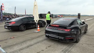 850HP LCE Performance Porsche 992 Turbo S vs 700hp BMW M6