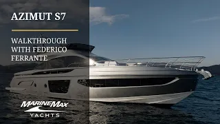 Full In-Depth Yacht Tour with Federico Ferrante | All-New Azimut S7 Sport Yacht