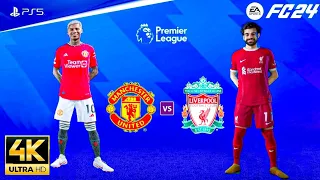 FIFA 24 - Liverpool vs Manchester United at Old Trafford | Premier League 23/24 | PS5™ [4K60]