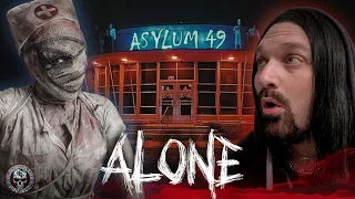 FRIGHTENED AND ALONE, INSIDE A REAL LIFE HAUNTED SCARE ATTRACTION (ASYLUM 49)