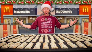 THE 50 MCDONALDS HOLIDAY PIE CHALLENGE! (13,000+ CALORIES)