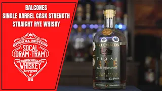 Balcones Texas Rye Cask Strength Single Barrel Straight Rye Whisky! Store Pick!