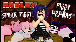 PIGGY ARAÑAS EN LA CASA | Piggy, Zuzzy y Bunny Son Arañas | Kori Roblox