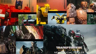 Transformers Rise of the Beasts Trailer Character Reactions #transformersriseofthebeasts #reaction