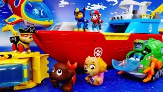 Paw Patrol, Let's Go To The Sea~! Sea Patrol Toys Special - ToyMart TV