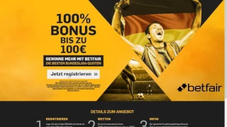 Betfair Bonus für Neukunden - Ersteinzahlungsbonus