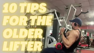 10 Tips For The Older Lifter