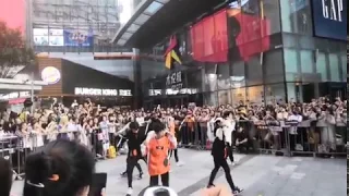 BOY STORY BUSKING in ShenYang - Too Busy(Fancam 1)