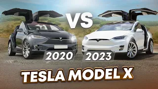 ПОРІВНЯННЯ 2-х ТЕСЛА | Tesla Model X 2020 року ПРОТИ Tesla Model X 2023
