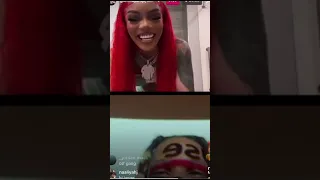 Lil Durk Tells Glorilla That She’s His CRUSH 🥰😜😭 #lildurk #glorilla #viral #trending #shorts