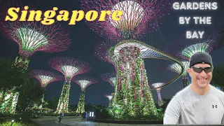 Singapore travel-  Fountain show, Sands  hotel lobby, Garden by bay, supertrees #singaporetravel