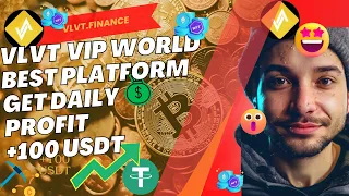 VLVT DeFi | 5 USDT BONUS ON REGISTRATION - EARN WITH QUANTITATIVE TRADING🚀 New Longterm usdt Site