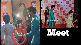 Caring Meet In Busy Schedule at Zee Rishtey Awards | BTS | Ashi Singh | Shagun Pandey | Meet | ZRA22