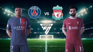 FIFA 24: PSG vs Liverpool | Kylian Mbappé 3-1 Mohamed Salah | FC 24 Volta Football | PS5