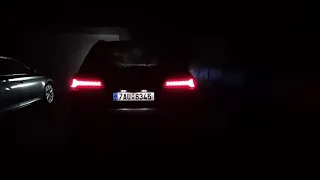 2020 Audi Q7 facelift: LED rear lights animation