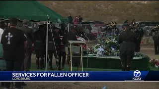 Family, close friends and fellow officers attend services honoring Officer Darian Jarrott