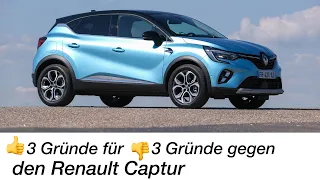 👍3 Gründe Für und  👎 3 Gründe Gegen den Kauf des Renault Captur [4K] - Autophorie Extra