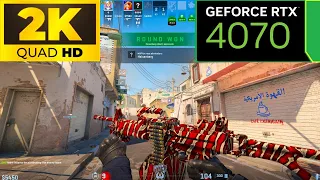 CSGO 2- (No Commentary Game Play)  - 2560 X 1440P + MIS RTX 4070 (12GB) High Setting