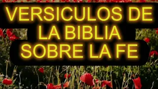 Versículos de la Biblia Sobre la Fe, biblia Reina Valera