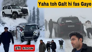 Ab Hoga Defender or Fortuner Ka Real Test yaha toh 4x4 vehicle bhi fail hai 😳😳￼￼ || Ajju0008