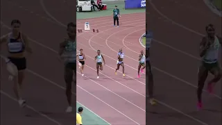 🏃‍♀️💨SHA'CARRI WINS 100M AT DOHA!