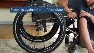 Floor Transfers:  SCI Empowerment Project Wheelchair Skills Video 21