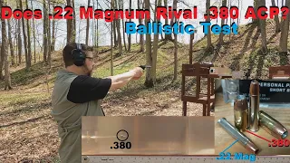 Does .22 Magnum Rival .380 ACP? Ballistic Test