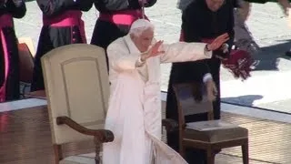 Papst nimmt mit Generalaudienz Abschied von den Gläubigen