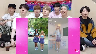 BTS REACTION Kika Kim Vs Sia_jiwoo