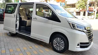 2022 Toyota Granvia Premium 6 Seats White Color | Exterior and Interior Walkaround