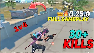 0.25.0 PUBG MOBILE LITE FULL GAMEPLAY 🔥|5 FINGER CLAW 30 K*LLS GAMEPLAY👿|@LouWanGaming@GujjarXyt