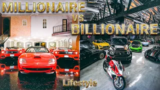 Millionaire Vs Billionaire Lifestyle.