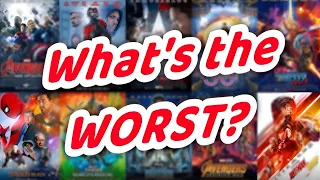 The Search for the Worst MCU Movie