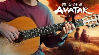 Leaves From The Vine - Avatar: The Last Airbender (fingerstyle classical guitar cover) with Tabs