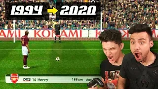 A cada GOL eu mudo de PES (94 a 20)