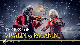 Vivaldi vs Paganini: Most Famous of Classic Music Violin (3 Hours No ADS)