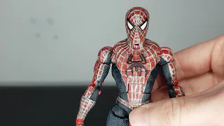 Custom Web Trap Spiderman ToyBiz  Figure, Spider-Man 2 Movie figure