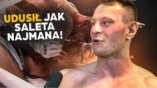 KSW NA NARODOWYM: AREK WRZOSEK UDUSIŁ PRZECIWNIKA JAK SALETA NAJMANA!