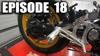 [EP18] BMW K100 Café Racer Build - Reassemble Throttle Body, Inlet Manifold, Rear sets and caliper.