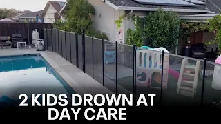 Neighbors shocked after 2 children drown in San Jose day care pool