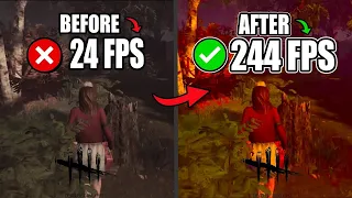 🔧 DEAD BY DAYLIGHT: HOW TO BOOST FPS AND FIX FPS DROPS / STUTTER 🔥 | Low-End PC ✔️