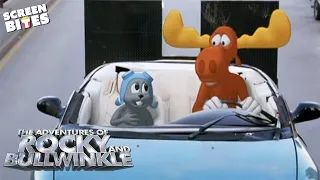 Helicopter Chase | The Adventures Of Rocky And Bullwinkle | Screen Bites